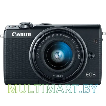 Фотоаппарат Canon EOS M100 Kit 15-45mm черный (2209C048AA)